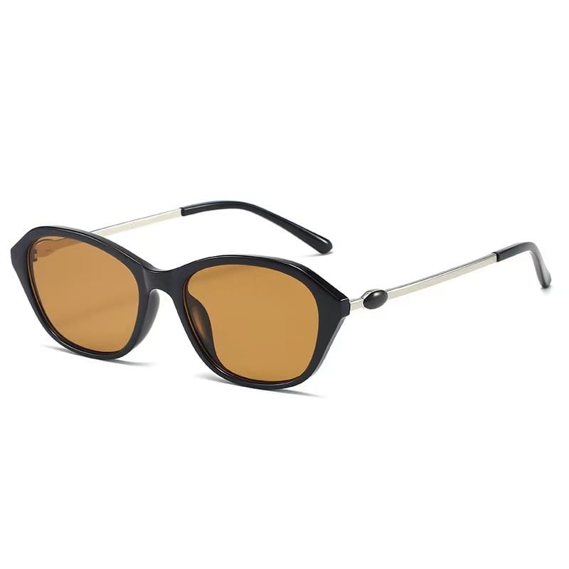 Frame Oval Sunglasses Glitter