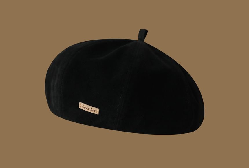 Lettering Plain Beret