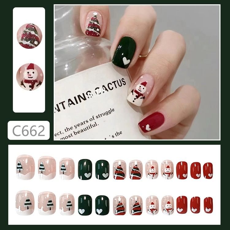 Christmas Press On Nail