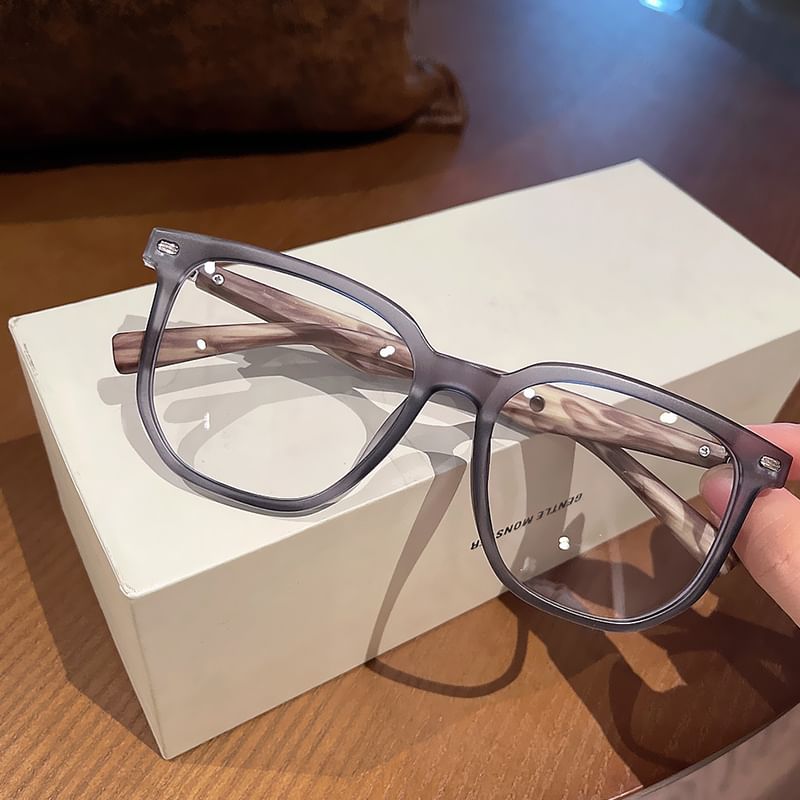 Blue Glasses Square Blocking Light