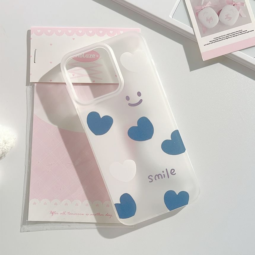 Smiley Heart Phone Case