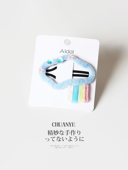 Rainbow Alloy Hair Clip