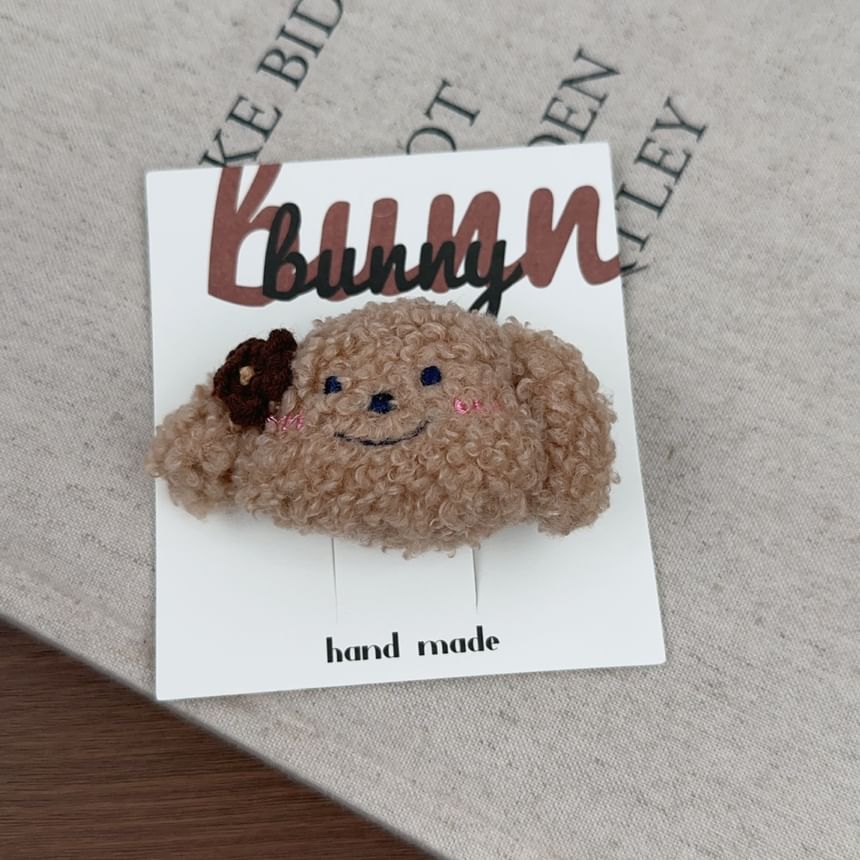 Dog Fluffy Hair Tie / Hair Clip (Various Design)