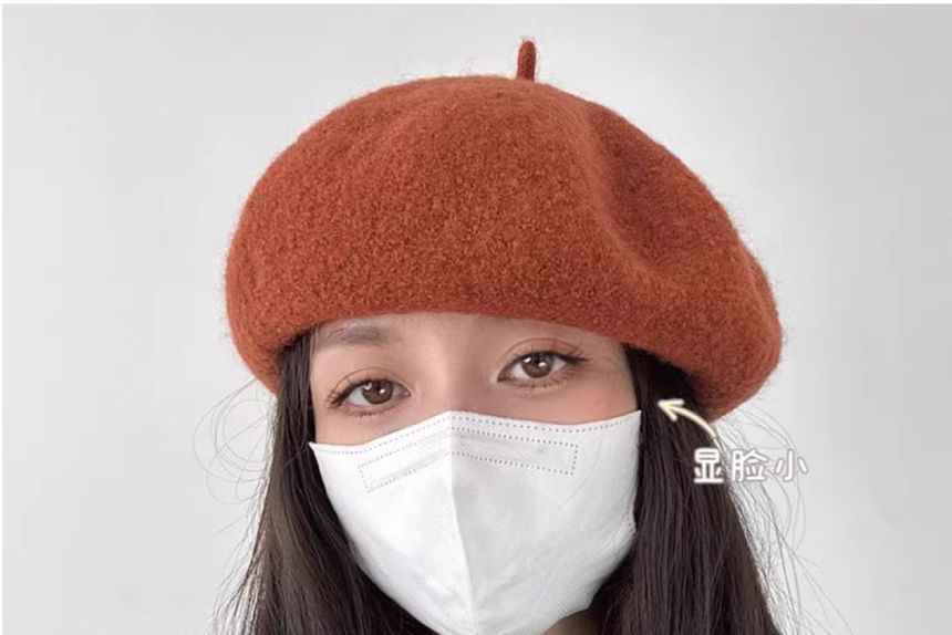 Beret Woolen Plain