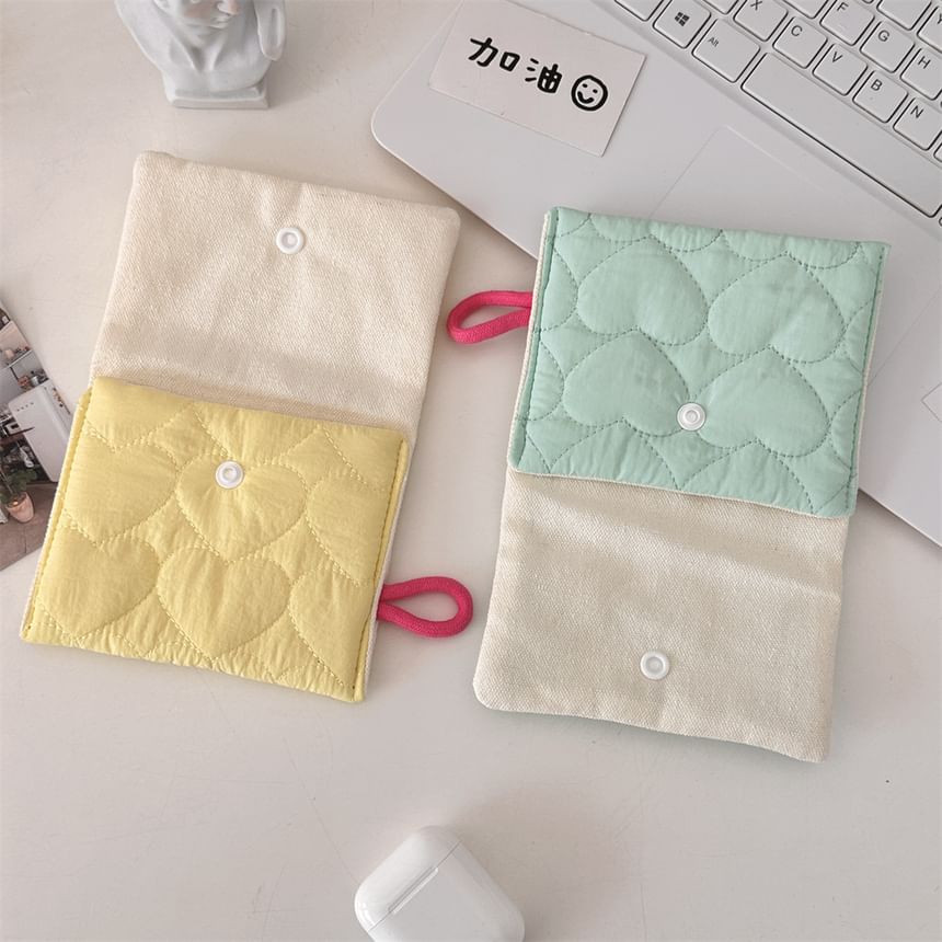 Quilted Sanitary Pouch