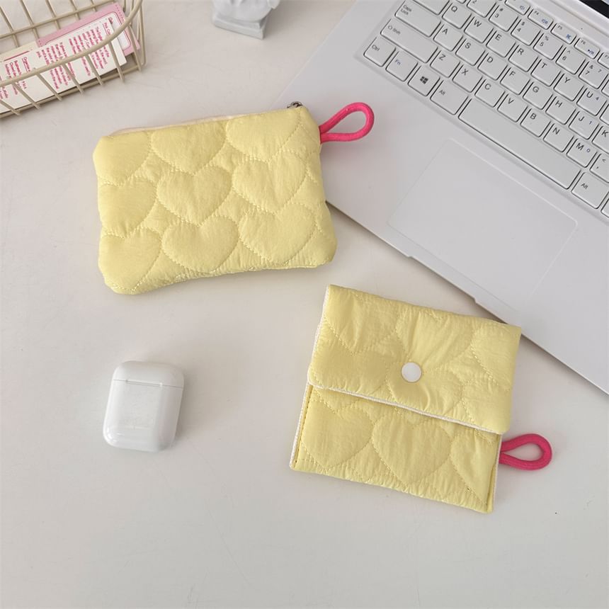 Quilted Sanitary Pouch