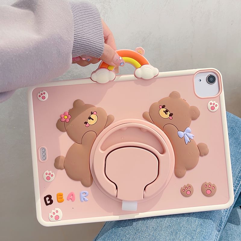 Bear iPad Rainbow Case