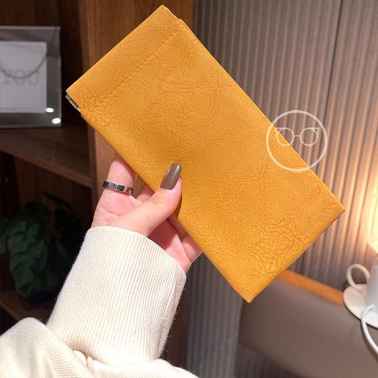 Faux Leather Glasses Case