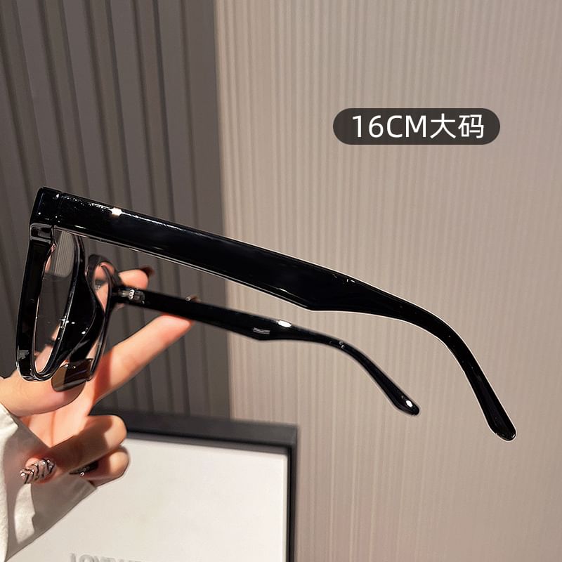 Light Blocking Glasses Square Blue