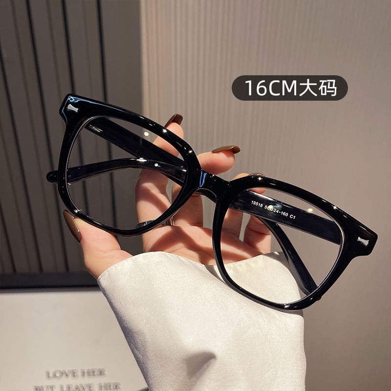 Light Blocking Glasses Square Blue