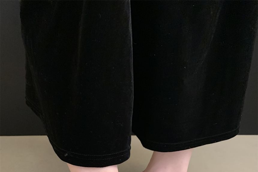 Fleece Pointed Flats