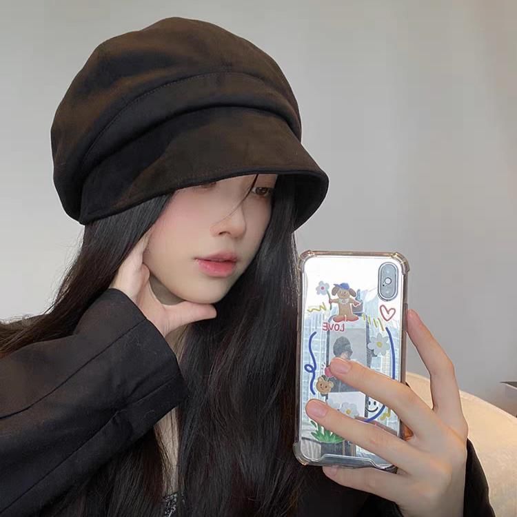 Cap Beanie Newsboy / Plain