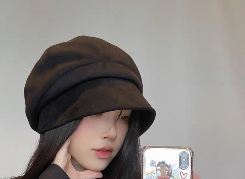 Cap Beanie Newsboy / Plain