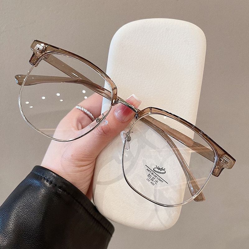 Frame Eyeglasses Half Square