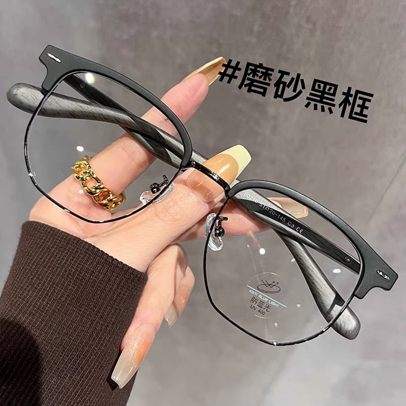 Frame Eyeglasses Square Half