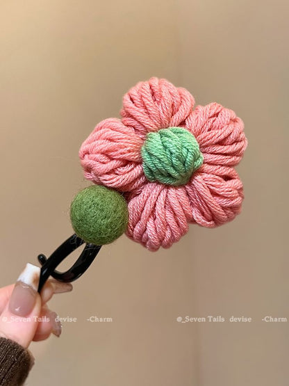 Flower Hair Clip