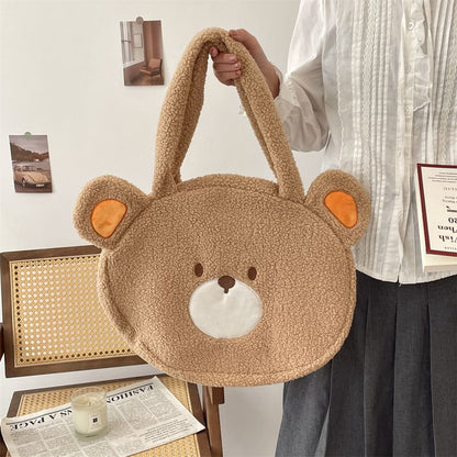 Bear Fleece Tote Bag