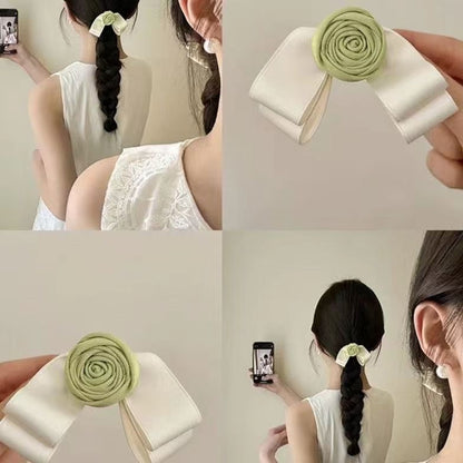 3D Flower Bow Hair Clip