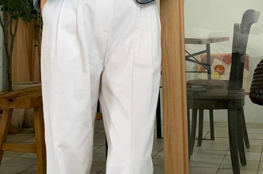 Tweed Button-Up Jacket