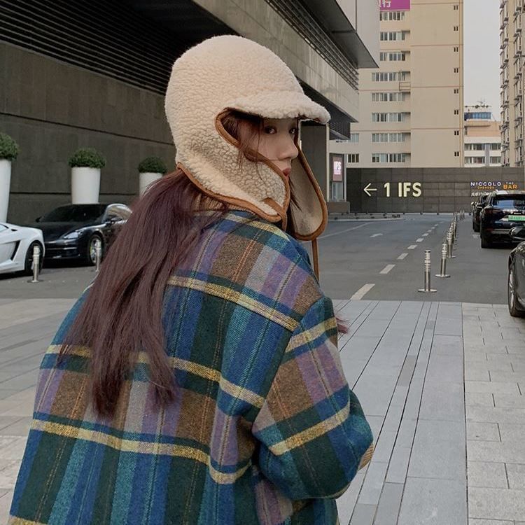 Faux Shearling Trapper Hat