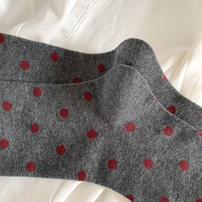 Bow Print Socks / Striped Socks / Dotted Socks / Two Tone Socks