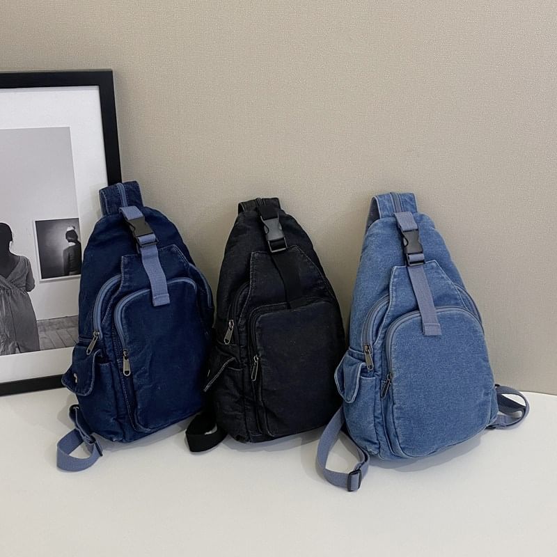 Sling Denim Bag Buckle