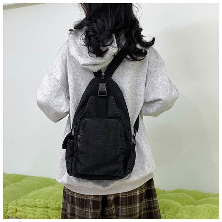 Sling Denim Bag Buckle