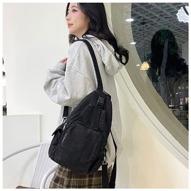 Sling Denim Bag Buckle