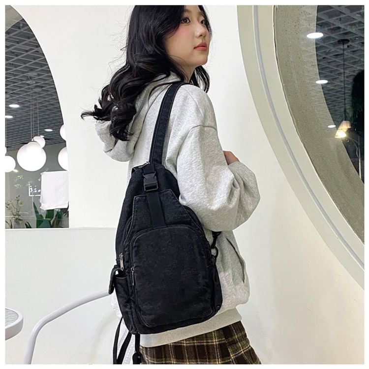 Sling Denim Bag Buckle