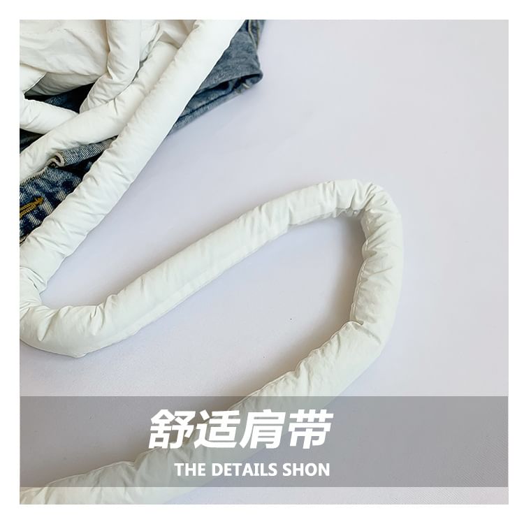 Crossbody Plain Bag Puffer