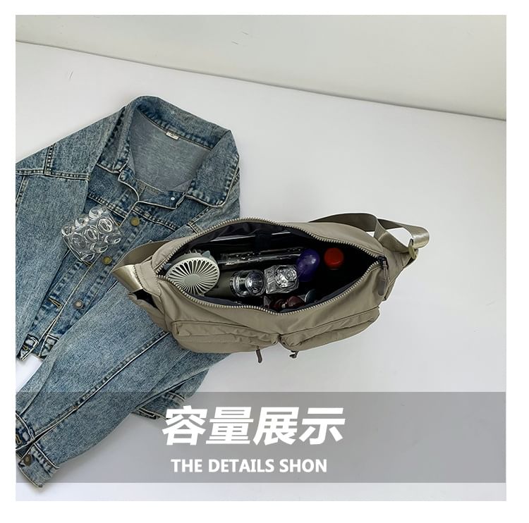 Messenger Plain Nylon Bag