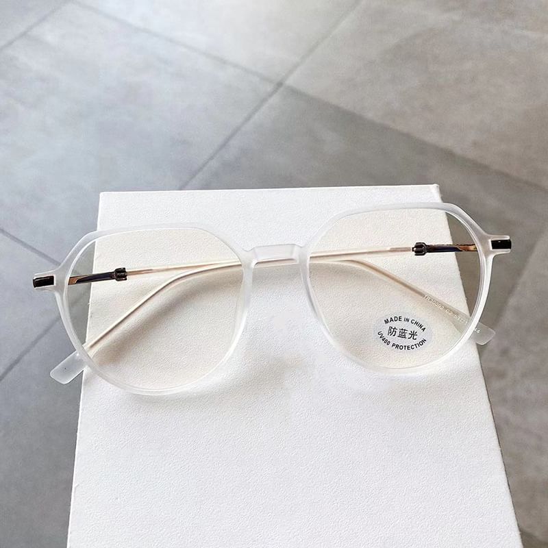 Geometric Glasses Blue Light Blocking