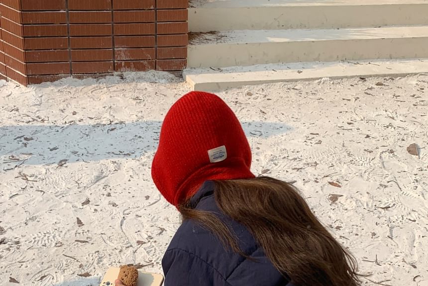 Wool Applique Balaclava