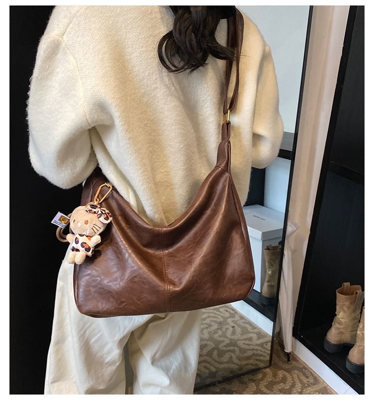 Faux Crossbody Bag Leather