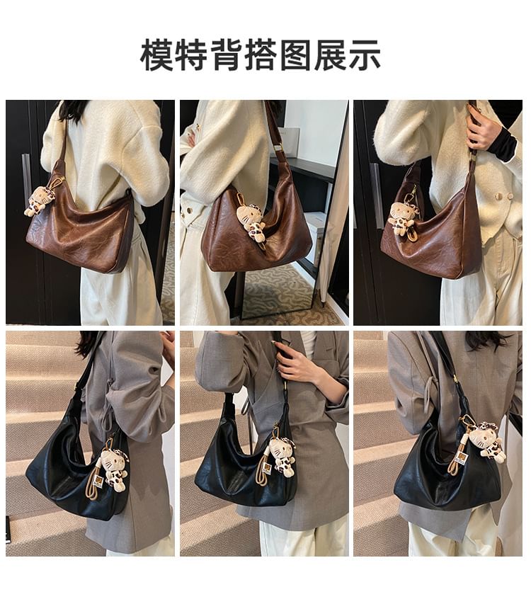 Faux Crossbody Bag Leather