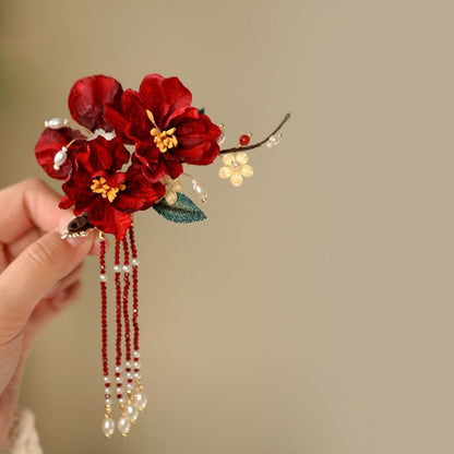 Floral Hair Pin / Hair Clip