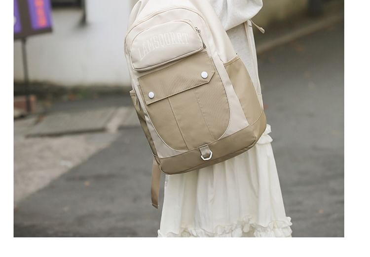 Backpack Lettering Nylon