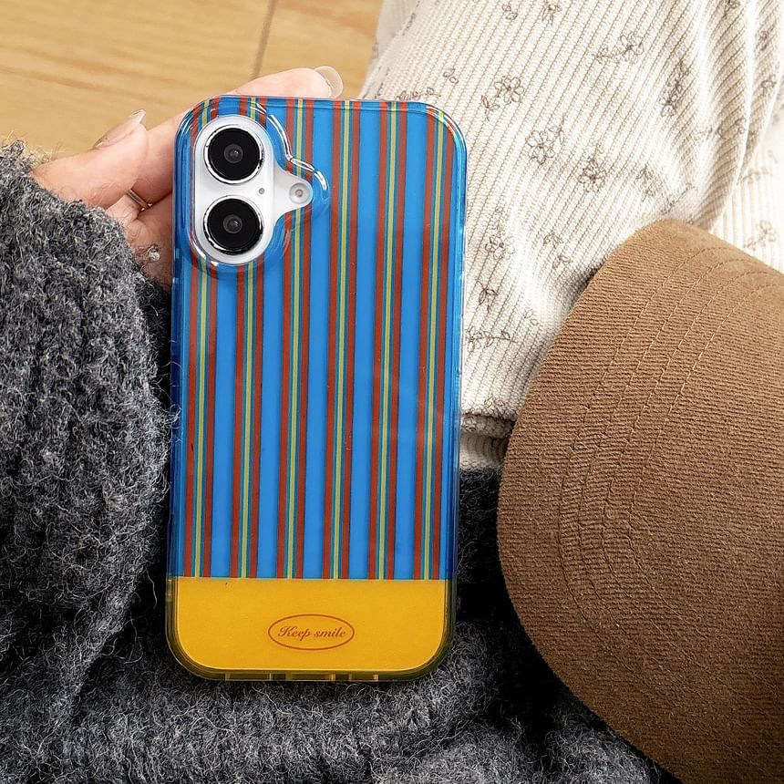 Case Striped Strap / Set Phone