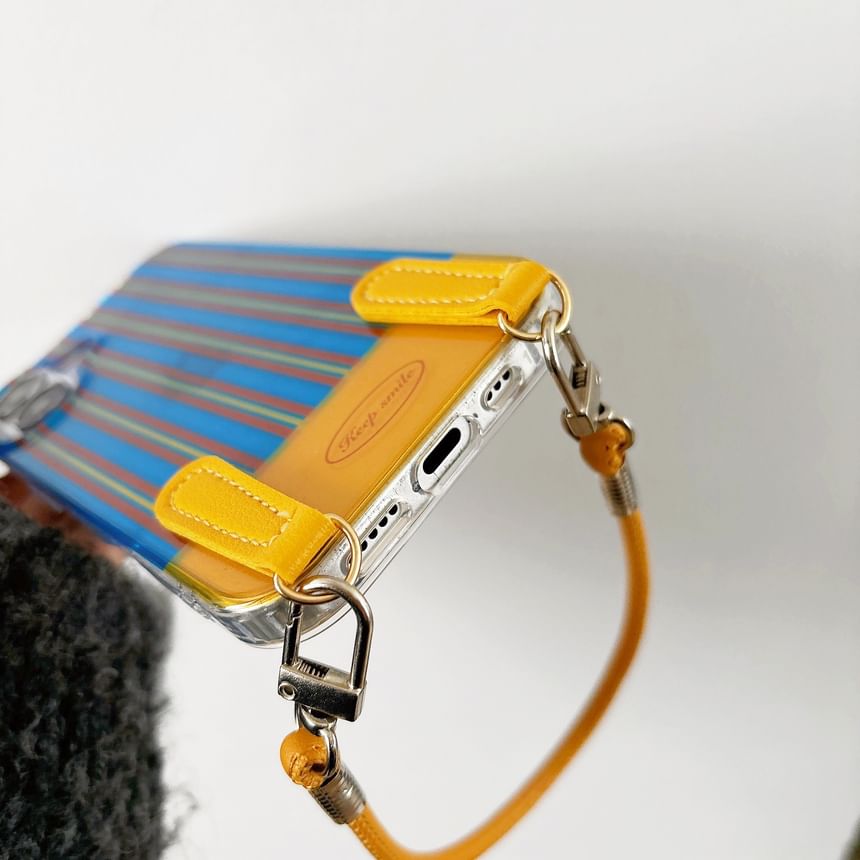 Case Striped Strap / Set Phone