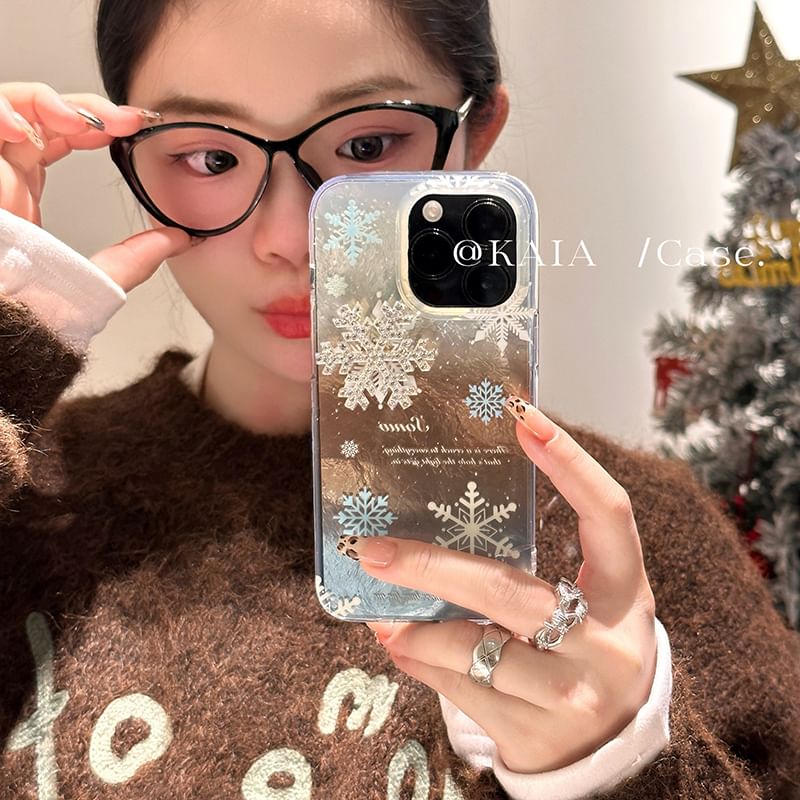 Case Phone Snowflake