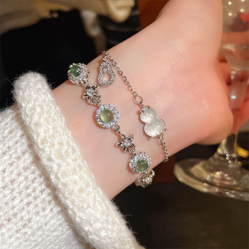 Beaded CZ Bracelet