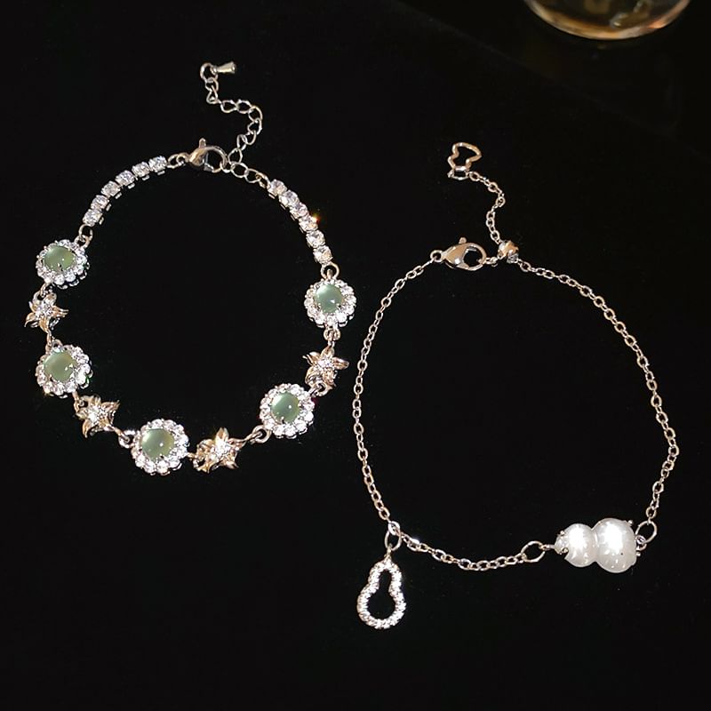 Beaded CZ Bracelet