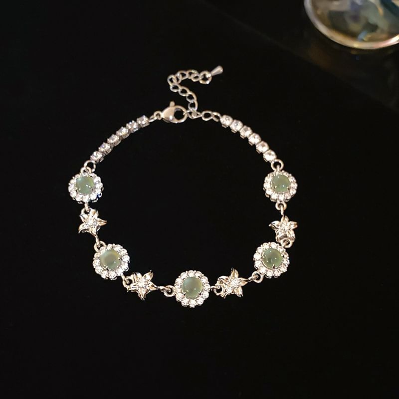 Beaded CZ Bracelet
