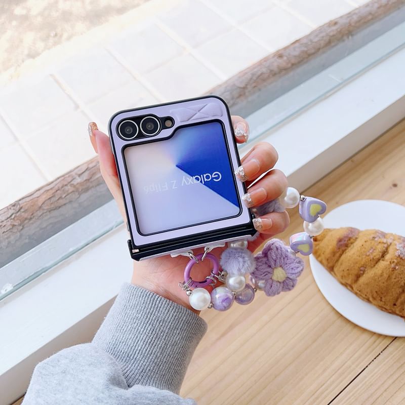 Strap Floral Phone Case