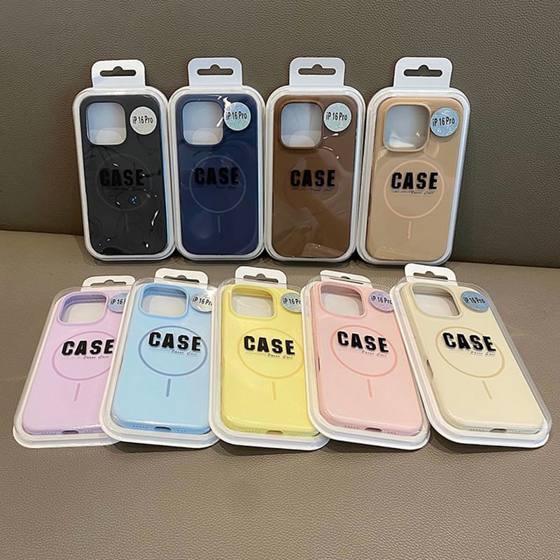 with Magnetic MagSafe) Plain Phone Case (Compatible