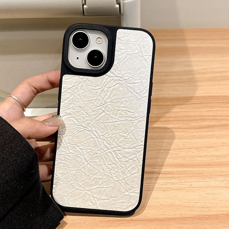 Case Phone Leather Faux