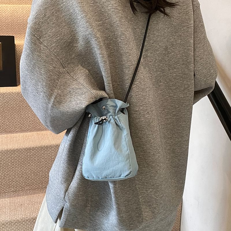Bucket Plain Drawstring Bag