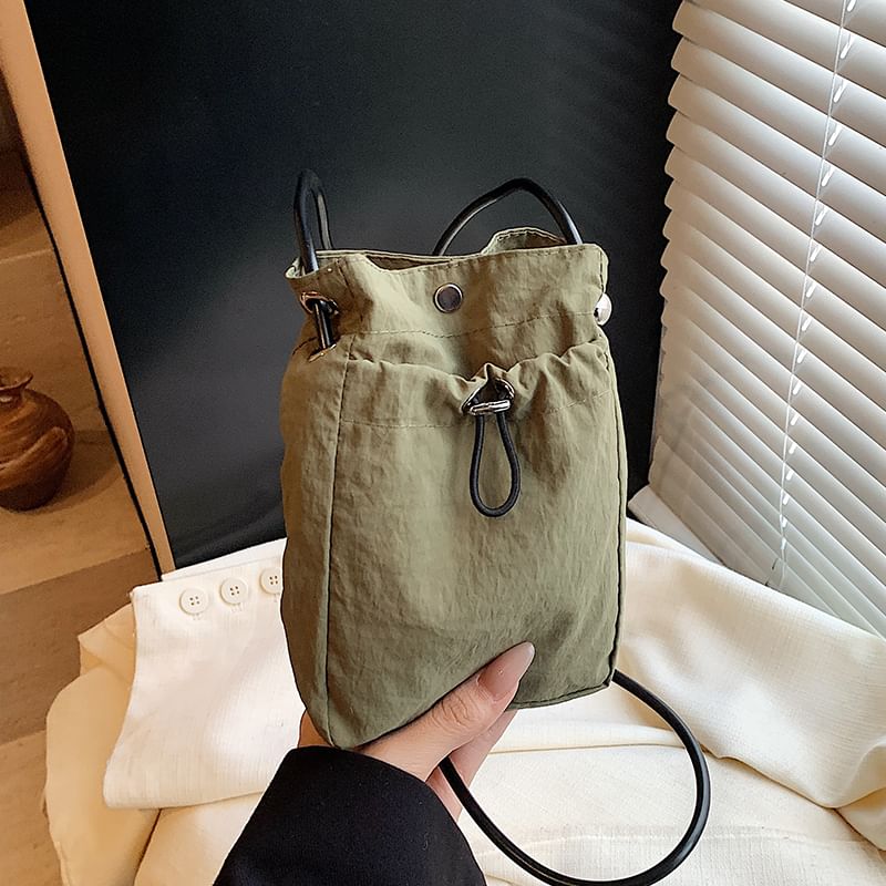 Bucket Plain Drawstring Bag