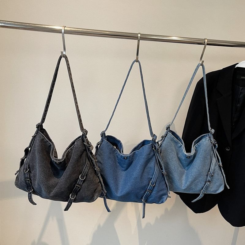 Tote Plain Denim Bag