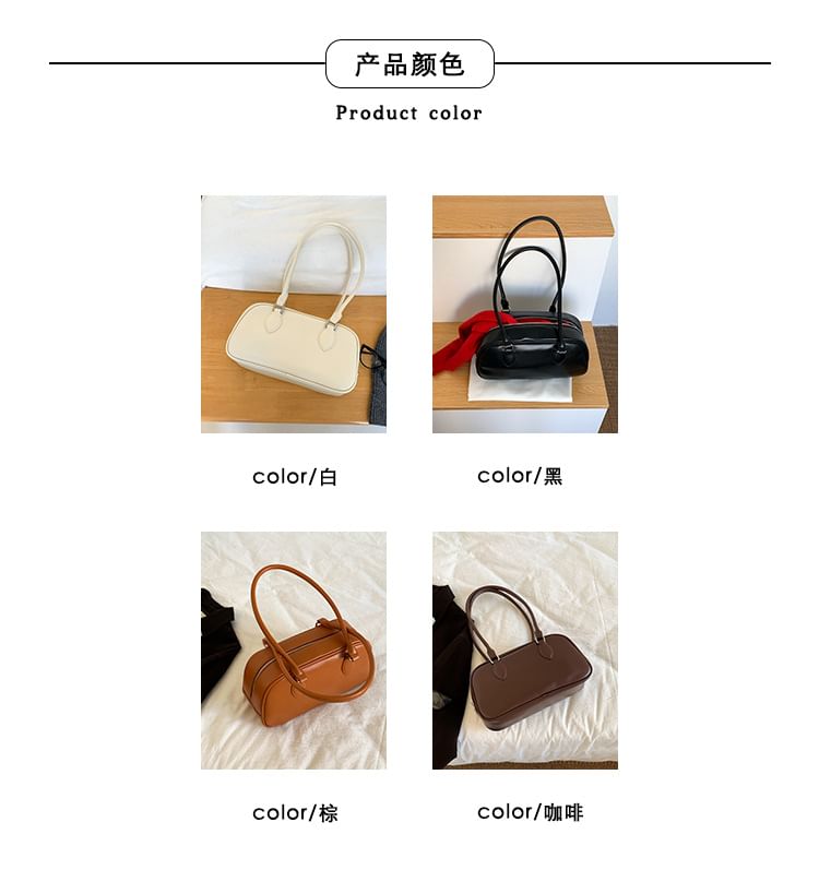 Bag Shoulder Leather Faux